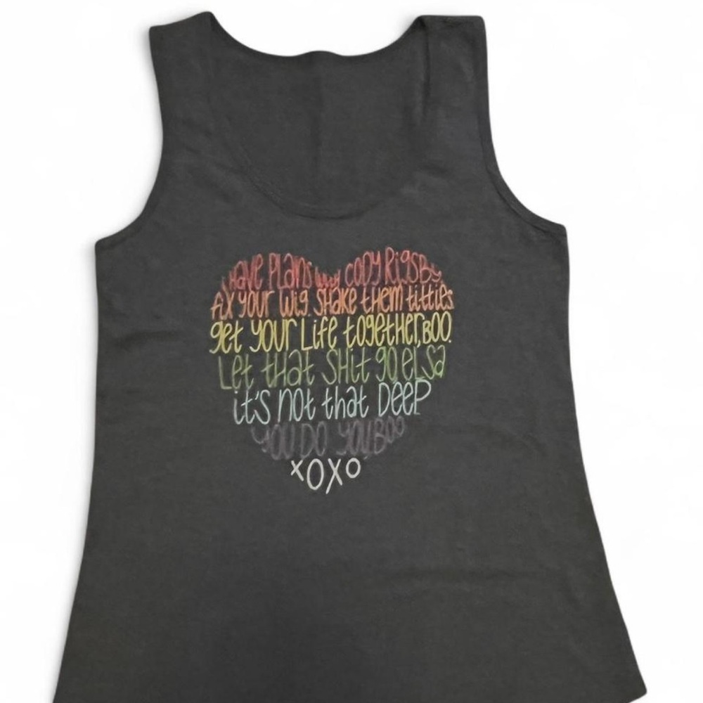 Fit & Inspired Cloth Co. Cody Rigsby Motivational Workout Quotes Tank Top